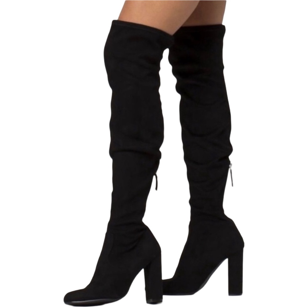 Emotions Black Over-the-Knee Boots